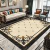 Alfombra Estilo Moderno Transfronterizo Sala de Estar Lujo Ligero Manta para Mesa de Centro Habitación Sofá Alfombra de Terciopelo Cristal