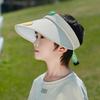 Sombrero de Verano para Niños 1122 Lindo Dibujo Animado Parasol Sombrero de Copa Vacío para Exterior Sombrero de Sol de Ala Ancha para Bebés Niños y Niñas