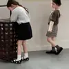 Calcetines Cortos para Niñas, Nuevo Estilo Otoño e Invierno, Calcetines de Algodón de Moda Estilo Coreano para Bebés, Calcetines Sin Costuras para Niños Mayores, Calcetines de Caña Corta para Niñas