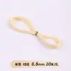 He 10m / Hilo de Cera Coreano Cordón de Cuero Pulsera Trenzada Hecha a Mano Hilo para Tejer Cordón Redondo de Cera de Alta Gama Al por Mayor