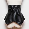 Falda con Volantes Sello de Cintura Cinturón de Cinta Exterior para Mujer Vestido Camisero Decorativo de Cintura Vintage Combinable Cinturón Ancho