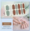 Pegatina de Esmalte de Uñas de Leopardo Pegatina de Esmalte de Uñas Película de Esmalte de Uñas Despegar y Tirar Color Despegar y Tirar Autoadhesivo 14 Pegatinas DA