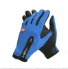 Luvas de Ciclismo com Tela Sensível ao Toque, à Prova de Frio de Inverno, à Prova de Vento e Quentes, Luvas com Forro de Fleece para Pesca e Montanhismo, Luvas Externas com Tela Sensível ao Toque