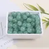 Contas Redondas de Cristal de Vidro Imitando Jade Feitas à Mão para Pulseira DIY Colar Grampo de Cabelo Material de Jade Contas Soltas Acessórios para Miçangas Atacado