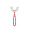 Cepillo de Dientes Infantil en Forma de U para Bebés, Forma de U, para Bebés de 2 a 12 Años, Niños, Silicona Suave, Cepillo de Dientes Manual para Limpieza Bucal