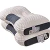 Almohada Lavable para Uso en Casa, Protección de la Columna Cervical, Almohada para Ayudar a Dormir, Almohada Individual para Estudiante de Dormitorio, Núcleo de Almohada que No se Desinfla