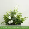 Decoración Navideña Grande Hy-Dk12 con Plantas Verdes Simuladas para Ambiente de Fachada de Tienda y Fondo para Fotos