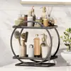 Lujo Ligero Baño Inodoro Lavabo Encimera Caja de Almacenamiento para Cosméticos Estante de Almacenamiento para Baño Estante de Tocador de Escritorio