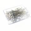 Preço de Fábrica Atacado Agulha de Diamante Colorida Agulha de Posicionamento Acrílico Broche para Lenço de Seda Cristal de Alta Imitação Alfinete para Fixar Sofá