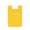 Suporte de cartão de silicone para celular porta-cartão cartão de banco cartão de ônibus adesivo traseiro preguiçoso para celular fábrica direta Promoção de Presente adesivo de cartão