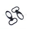 Fábrica em estoque atacado 6 polegadas liga de zinco denier cauda fivela gancho de metal chaveiro webbing fivela bagagem