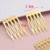 Peine de pelo peine insertado horquilla cuerpo accesorios hecho a mano diy Hanfu estilo antiguo tocado accesorios para el cabello horquilla de paso material
