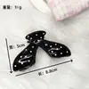 Pinza para el Cabello Grande de Lunares Francesa para Mujer 2025 Nuevo Pinza de Gama Alta Pinza de Tiburón en la Parte Posterior de la Cabeza Pinza Elegante Accesorios para el Cabello