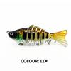 Isca de pesca para toda água suprimentos de pesca ao ar livre isca Luya 10CM/15.7G isca multi-seção isca artificial
