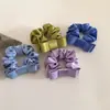 Goma para el Cabello con Lazo Satinado Tridimensional para Mujer, Adecuada para Viajes Diarios, Cuerda para el Cabello, Accesorio Elástico para el Cabello, Goma para el Cabello Transfronteriza al por Mayor