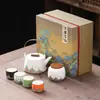 Guochao Cultural and Creative Gifts Company Ofrece a los Clientes Souvenirs con Logo Personalizado, Cajas de Regalo para Juegos de Té Kung Fu y Productos Culturales y Creativos Guochao