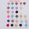 10mm yeso fondo plano resina diamante mineral cristal racimo cóncavo-convexo accesorios de joyería parche de joyería DIY en stock