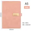 Set de Regalo de Cuaderno A5 con Logo Personalizado para Regalos de Oficina Empresarial, Cuero Suave Engrosado, Diseño de Alta Calidad y Cuaderno con Cierre de Hebilla