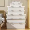 Caja de Almacenamiento Debajo de la Cama Caja de Almacenamiento Debajo de la Cama Extra Grande Caja de Almacenamiento de Plástico Caja de Almacenamiento Especial para Artículos del Hogar Debajo de la Cama