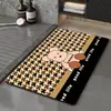 Tapete de Chão Absorvente de Terra de Diatomáceas para Banheiro Doméstico, Secagem Rápida, Resistente à Sujeira, Antiderrapante, para Entrada de Banheiro, Fácil de Limpar