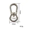 Venda Direta de Fábrica Gancho de Placa Fivela de Cão para Mala Fivela de Ferragem para Bolsa Fivela de Gancho de Metal Acessórios Venda por Atacado Varejo Comércio Exterior Transfronteiriço