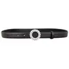 Nuevo Modelo C Cinturón Negro y Marrón con Pedrería, Moderno y Versátil, Venta Directa del Fabricante, En Stock Cinturón de Cuero Transfronterizo
