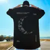 Camisetas de Moda Europeas y Americanas Tallas Grandes Oversize Corte Holgado para Hombres con Sobrepeso Marca de Moda Ropa de Pareja Manga Corta Verano 100-150kg