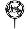 Decoraciones de pastel de vehículo todoterreno negro adornos conteo rico dinero a mano calambre enchufe dios masculino papá cumpleaños vestido