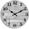 Transfronterizo 10 Relojes de Pared de Madera Simples Relojes Digitales Creativos de Tablero de Madera Reloj Silencioso de Pared para Sala de Estar, Dormitorio, Cocina Decoración