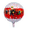 Globo de 18 pulgadas con forma de Rob Loth, personaje de dibujos animados, juego de pelota, helio, látex, película de aluminio, decoración para fiesta