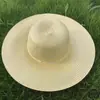 Sombrero de Paja Grande Uso de Agricultor Alta Calidad Paja de Trigo Construcción Tejida Sombrero Ala Ancha Borde Ancho Hombres Pescador Mujeres Sombrilla Sombrero de Protección Solar