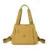 Moda Coreana de Moda para Mujer Ligera Simple Versátil Gran Capacidad para el Trabajo y el Viaje Diario Bolso de Hombro Único Bolso Tote Bolso Cruzado Mochila