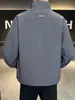 Chaqueta Nueva para Hombre 2026 para Primavera y Otoño, Top de Cuello Alto Moderno y Elegante, Chaqueta Casual Versátil y Sencilla para Jóvenes