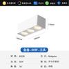 Foco LED Inteligente Antideslumbrante de Cuatro Cabezales con Protección Completa para los Ojos para Sala de Estar, Comedor y Dormitorio, Foco LED Cuadrado Ultradelgado
