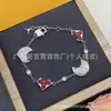 [Novidades Contínuas] Pulseira Cruzada Nova de Alta Qualidade Réplica Lv Letra V com Etiquetas, Artesanato de Ponta Atacado