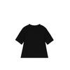 Camiseta Manga Curta Infantil Pudding Haru 2026 Nova Versátil Slim Fit Cor Lisa Macia e Confortável Top para Meninas