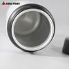 Recubrimiento blanco de transferencia térmica 600ml boca de águila tetera de aluminio tetera para deportes al aire libre se puede imprimir logo imagen tetera de aluminio portátil