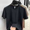 Camiseta de secado rápido para hombre, manga corta, fina de verano, transpirable, holgada, cuello redondo, adecuada para deportes, running y fitness, venta al por mayor