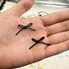 Spot Laço de Couro PU Acessórios de Cabelo DIY Feito à Mão Pingente de Coração Acessórios de Vestuário Caixa de Presente Meia Calça Calça Decoração