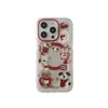 Funda para Teléfono Móvil New Year Red Rose Cute West Highland Apple 17Promax Adecuada para 16Pro Succión Magnética 15Pro/14