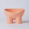 Comedero para mascotas transfronterizo comedero para gatos comedero para gatos protege la columna cervical comedero de agua grande comedero para gatos boca inclinada comedero de patas altas comedero anti-vuelco pata de elefante