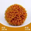 Eucalipto Artificial Bola de Grama Milan Plástico Bola Redonda Planta Verde Pendurada na Parede Interior Shopping Center Supermercado Decoração de Teto