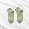 Calcetines Bordados Estilo Japonés, Calcetines de Algodón para Mujer, Calcetines Cortos con Imagen de Dibujo Animado de Ratoncito Lindo, Calcetines Deportivos para Chica Dulce