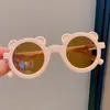 Novo Urso Bonito Crianças Óculos De Sol Um Ano De Idade Bebê Foto Óculos Moda Dos Desenhos Animados Crianças Óculos De Sol Protetor Solar