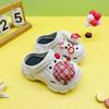 Estilo Padre-Hijo Verano Nuevo Dibujos Animados Conejito Lindo Suela Gruesa Aumentador de Altura Modernas Versátiles Chanclas de Exterior para Mujer