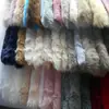1500g Tela de Felpa Imitación Conejo Pelo Alto y Bajo Súper Suave Piel de Conejo Grande Piel Artificial Juguete de Piel Zapatos Tela para el Hogar