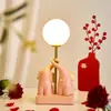 Luminária de Noite Elefante Brincalhão Criativa Sala de Estar Quarto Nova Casa Mesa de Cabeceira Presente Decoração de Quarto de Casamento Enfeites Decorativos de Casamento