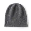 Gorro de Cachemir Tejido Suave y Cálido, Sin Costuras, de una Sola Pieza, Amigable con la Piel, al por Mayor Transfronterizo del Fabricante, en Stock