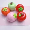 Fruta Persimón 3D Pegamento Cremoso DIY Funda de Teléfono Pasador Gomita para el Cabello Decoración de Zapatos Colgante Adorno para Coche Resina