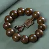 Venta Directa de Fábrica de Pulseras de Cuentas de Sándalo Dorado para Hombres y Mujeres, Pulseras de Múltiples Vueltas para Parejas, Cuentas de Oración y Joyería Decorativa al por Mayor